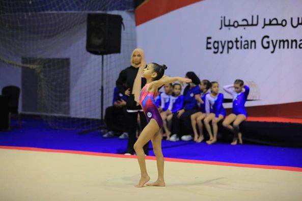 Congratulations!!! Alya Ahmed  for winning a golden medal in the National Artistic Gymnastics Championship