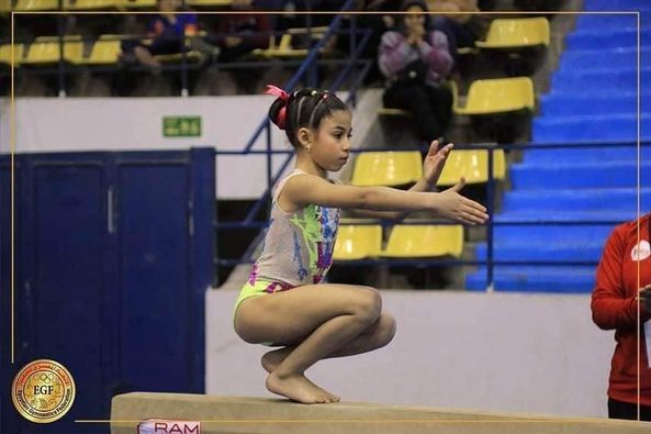 Congratulations!!! Lara  Ahmed for winning a golden medal in the National Artistic Gymnastics Championship